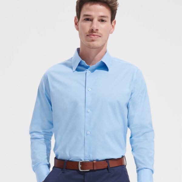 SOL'S Brighton Long Sleeve Fitted Shirt Thumbnail