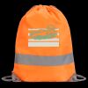 Hi-Vis Stafford Drawstring Tote Backpack Thumbnail