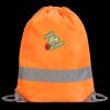 Hi-Vis Stafford Drawstring Tote Backpack Thumbnail