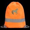 Hi-Vis Stafford Drawstring Tote Backpack Thumbnail