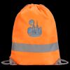 Hi-Vis Stafford Drawstring Tote Backpack Thumbnail