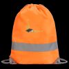 Hi-Vis Stafford Drawstring Tote Backpack Thumbnail