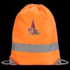 Hi-Vis Stafford Drawstring Tote Backpack Thumbnail