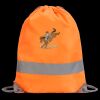 Hi-Vis Stafford Drawstring Tote Backpack Thumbnail
