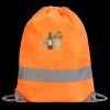 Hi-Vis Stafford Drawstring Tote Backpack Thumbnail