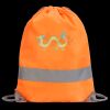 Hi-Vis Stafford Drawstring Tote Backpack Thumbnail