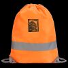 Hi-Vis Stafford Drawstring Tote Backpack Thumbnail