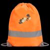 Hi-Vis Stafford Drawstring Tote Backpack Thumbnail