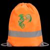 Hi-Vis Stafford Drawstring Tote Backpack Thumbnail