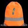 Hi-Vis Stafford Drawstring Tote Backpack Thumbnail