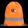 Hi-Vis Stafford Drawstring Tote Backpack Thumbnail