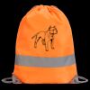 Hi-Vis Stafford Drawstring Tote Backpack Thumbnail