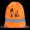 Hi-Vis Stafford Drawstring Tote Backpack Thumbnail