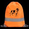 Hi-Vis Stafford Drawstring Tote Backpack Thumbnail
