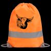 Hi-Vis Stafford Drawstring Tote Backpack Thumbnail