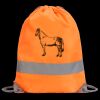 Hi-Vis Stafford Drawstring Tote Backpack Thumbnail