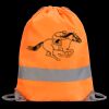 Hi-Vis Stafford Drawstring Tote Backpack Thumbnail