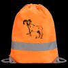 Hi-Vis Stafford Drawstring Tote Backpack Thumbnail