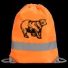 Hi-Vis Stafford Drawstring Tote Backpack Thumbnail