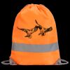 Hi-Vis Stafford Drawstring Tote Backpack Thumbnail