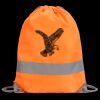 Hi-Vis Stafford Drawstring Tote Backpack Thumbnail