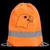 Hi-Vis Stafford Drawstring Tote Backpack Thumbnail