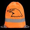 Hi-Vis Stafford Drawstring Tote Backpack Thumbnail