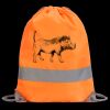 Hi-Vis Stafford Drawstring Tote Backpack Thumbnail