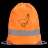 Hi-Vis Stafford Drawstring Tote Backpack Thumbnail