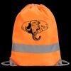 Hi-Vis Stafford Drawstring Tote Backpack Thumbnail