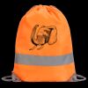 Hi-Vis Stafford Drawstring Tote Backpack Thumbnail