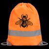 Hi-Vis Stafford Drawstring Tote Backpack Thumbnail