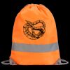 Hi-Vis Stafford Drawstring Tote Backpack Thumbnail