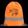 Hi-Vis Stafford Drawstring Tote Backpack Thumbnail