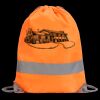 Hi-Vis Stafford Drawstring Tote Backpack Thumbnail