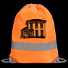 Hi-Vis Stafford Drawstring Tote Backpack Thumbnail