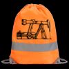 Hi-Vis Stafford Drawstring Tote Backpack Thumbnail
