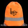 Hi-Vis Stafford Drawstring Tote Backpack Thumbnail