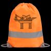 Hi-Vis Stafford Drawstring Tote Backpack Thumbnail