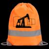 Hi-Vis Stafford Drawstring Tote Backpack Thumbnail