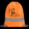 Hi-Vis Stafford Drawstring Tote Backpack Thumbnail