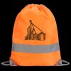 Hi-Vis Stafford Drawstring Tote Backpack Thumbnail