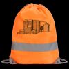 Hi-Vis Stafford Drawstring Tote Backpack Thumbnail