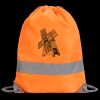 Hi-Vis Stafford Drawstring Tote Backpack Thumbnail