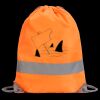Hi-Vis Stafford Drawstring Tote Backpack Thumbnail
