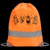 Hi-Vis Stafford Drawstring Tote Backpack Thumbnail