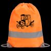 Hi-Vis Stafford Drawstring Tote Backpack Thumbnail