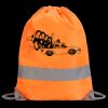 Hi-Vis Stafford Drawstring Tote Backpack Thumbnail