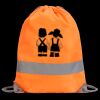 Hi-Vis Stafford Drawstring Tote Backpack Thumbnail