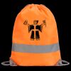 Hi-Vis Stafford Drawstring Tote Backpack Thumbnail